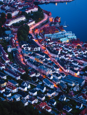 Birds Eye View - Bergen, Norway
