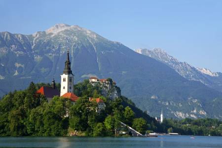 Bled Church - Bled Slovenia