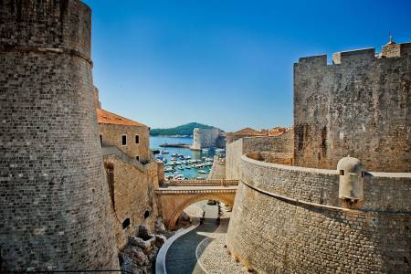 Inside Old Town - Dubrovnik, Croatia