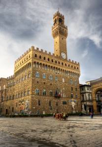 Tower of Palazzo Vecchio in Signoria Square