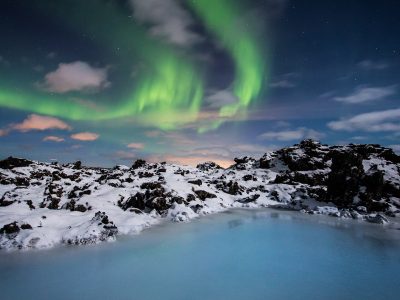 Northern Lights - Blue Lagoon, Iceland